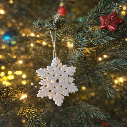 3D‑gedruckte Schneeflocke | zeitloses Weihnachtsgeschenk & Deko