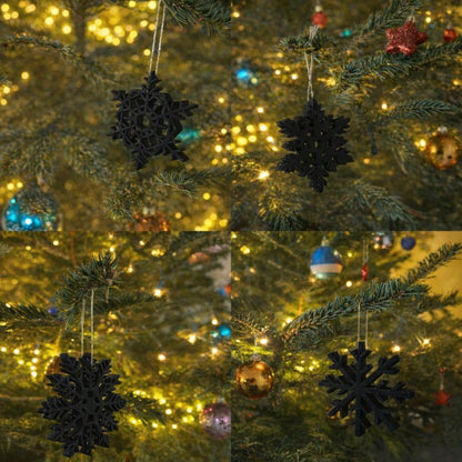 3D‑gedruckte Schneeflocke | zeitloses Weihnachtsgeschenk & Deko