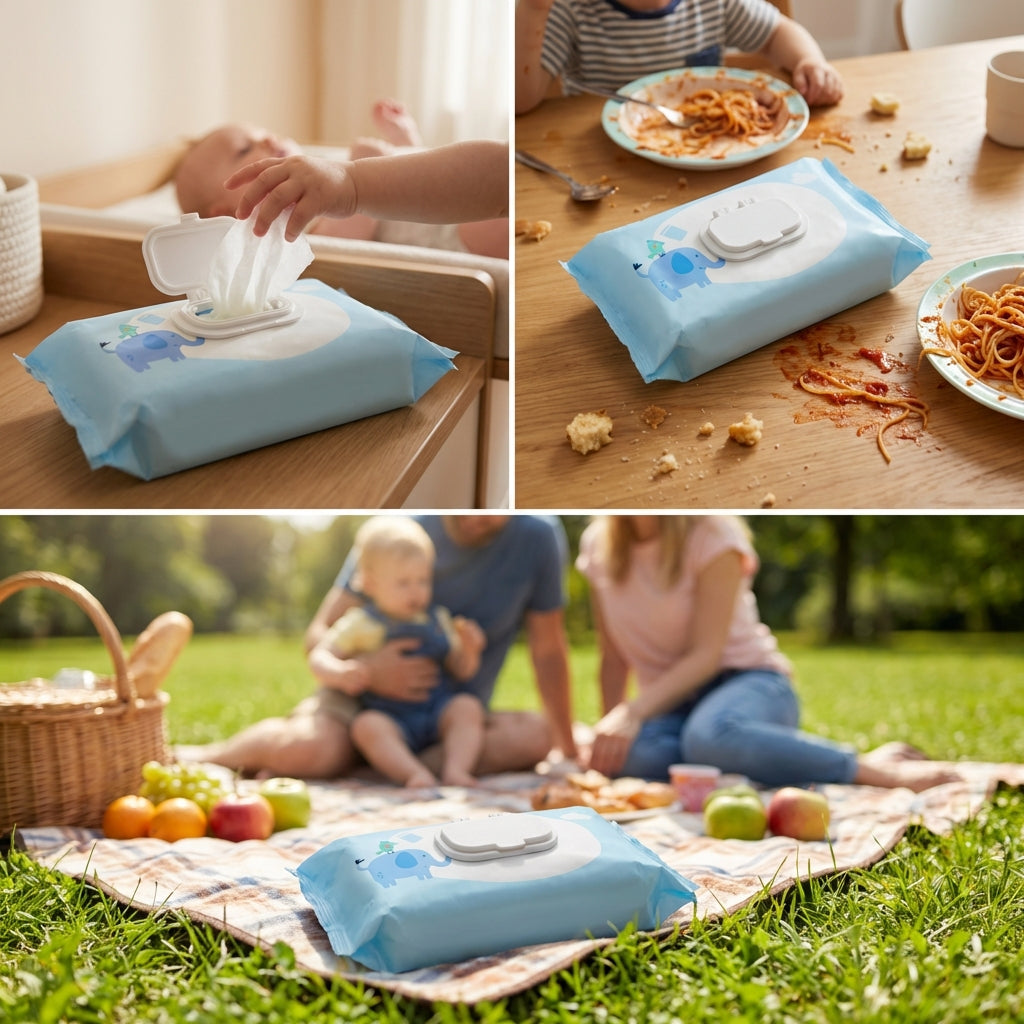 3D‑gedruckter Deckel für Feuchttücher | passgenau für Balea