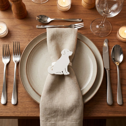 Serviettenringe „Hund“ | 3D‑Druck Hunde Tischdeko