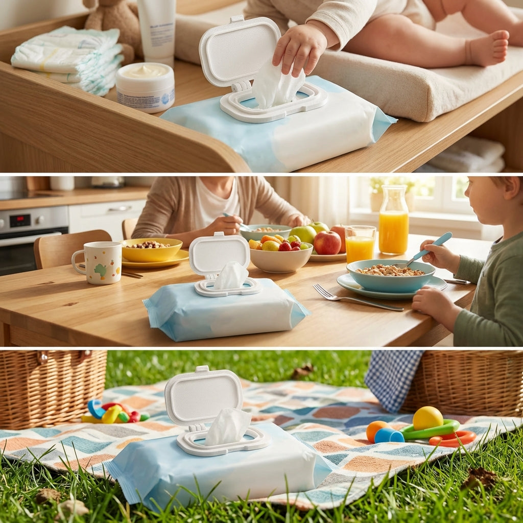 3D‑gedruckter Deckel für Feuchttücher | passgenau für Balea