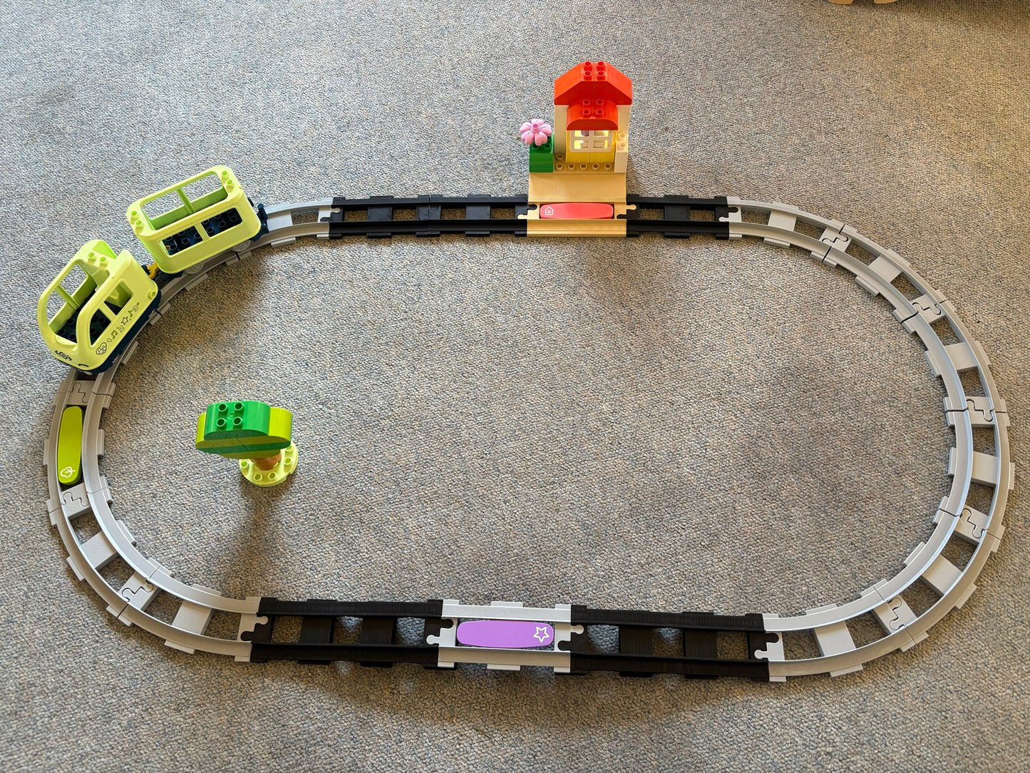 Duplo Zugschiene Gerade | LEGO® Duplo kompatibel | 3D‑Druck