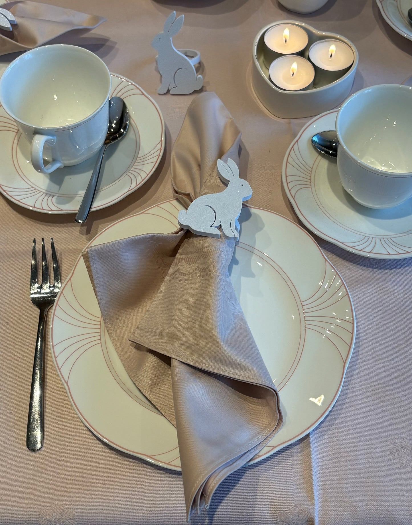 Serviettenringe „Hase“ | 3D‑Druck Osterhasen Tischdeko