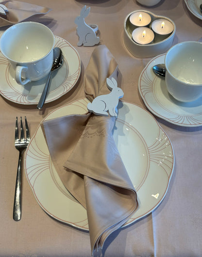 Serviettenringe „Hase“ | 3D‑Druck Osterhasen Tischdeko