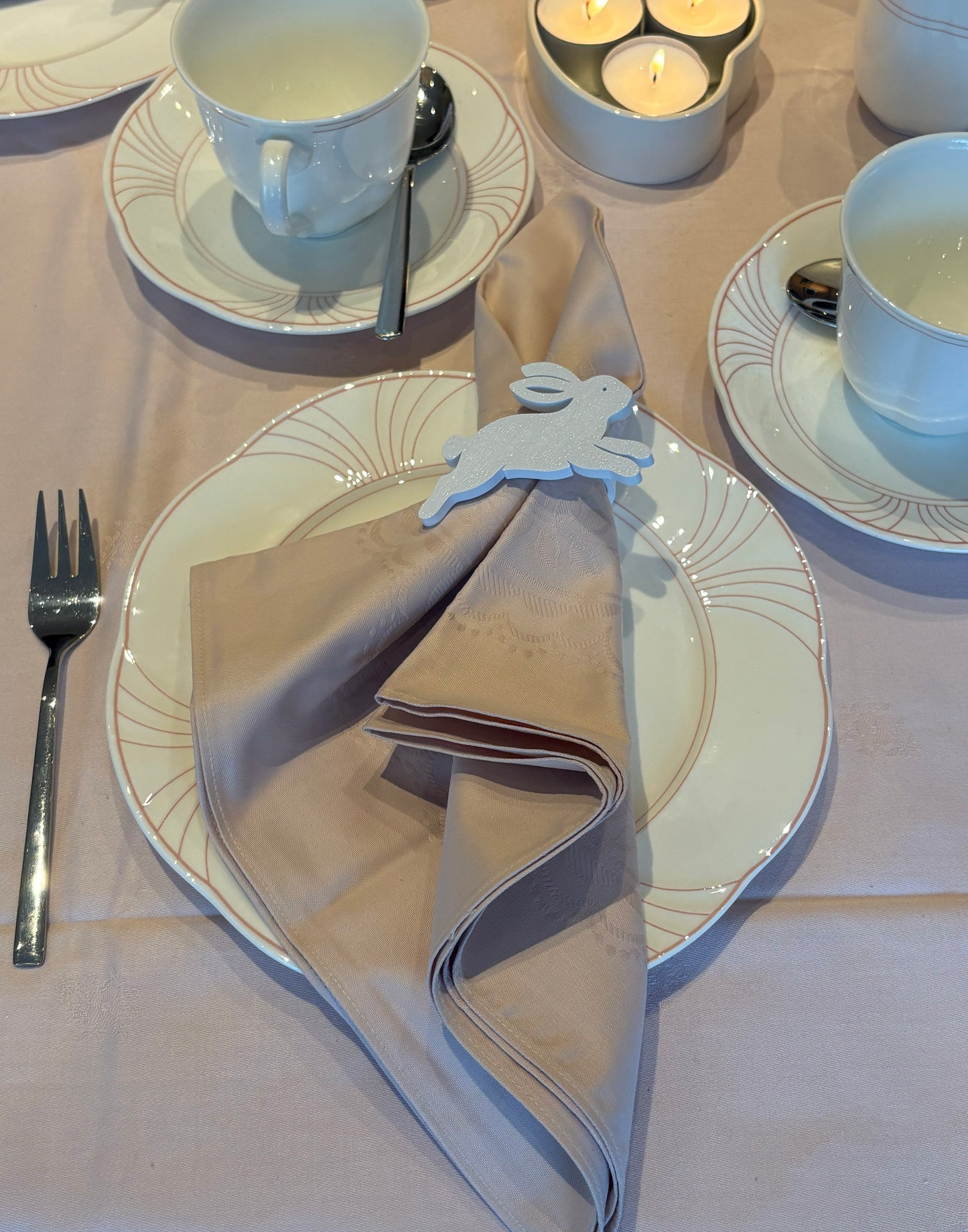 Serviettenringe „Hase“ | 3D‑Druck Osterhasen Tischdeko