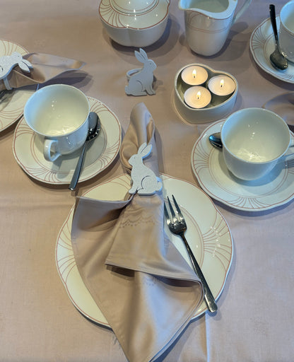 Serviettenringe „Hase“ | 3D‑Druck Osterhasen Tischdeko