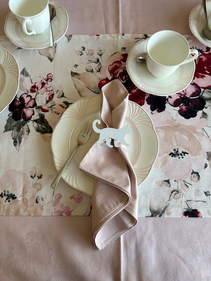 Serviettenringe „Katze“ | 3D‑Druck Katzen Tischdeko