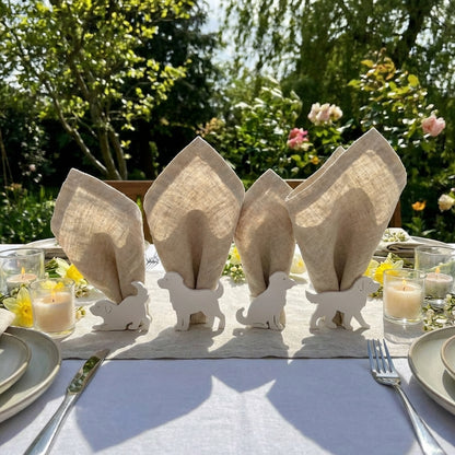 Serviettenringe „Hund“ | 3D‑Druck Hunde Tischdeko