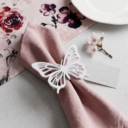 Serviettenringe „Schmetterling“ | 3D‑Druck Tischdeko für Frühling & Sommer