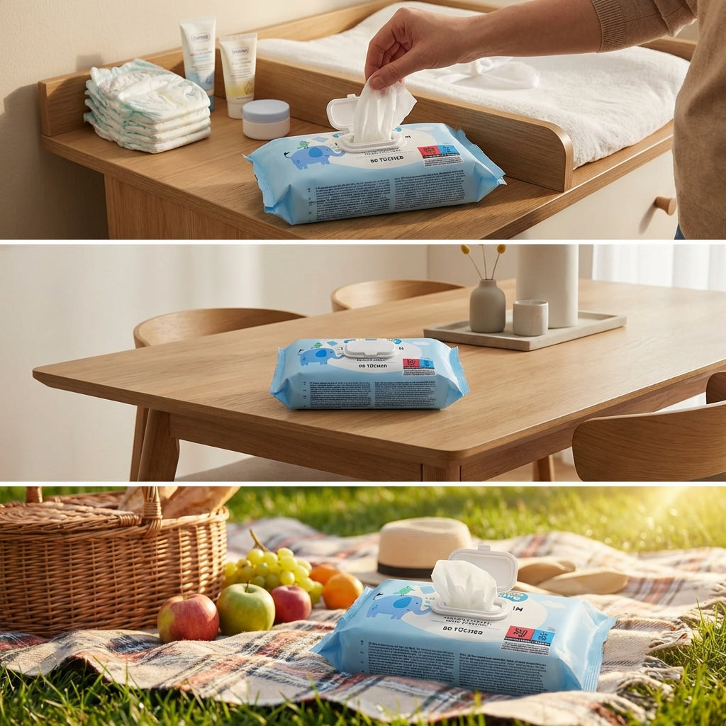 3D‑gedruckter Deckel für Feuchttücher | passgenau für Balea